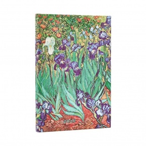 Paperblanks határidőnapló 2026, Van Goghs Irises, Mini, HOR