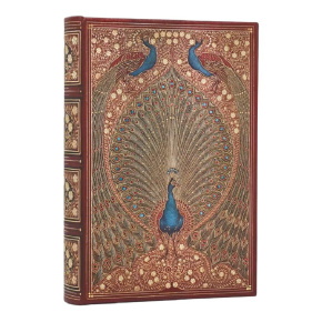 Paperblanks határidőnapló 2027 Hafizs Peacocks Mini, napi