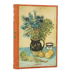 Paperblanks határidőnapló 2027 Van Goghs Still Life Mini, napi