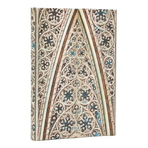 Paperblanks határidőnapló 2027 Vault of the Milan Cathedral Mini, (horizontal)