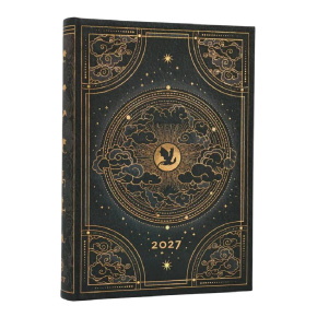 Paperblanks határidőnapló 2027 Shadows of Navarre Midi, napi