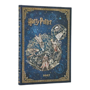 Paperblanks határidőnapló 2027 Legends of Hogwarts Diary Midi, (horizontal)