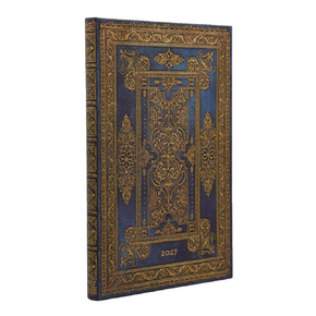 Paperblanks határidőnapló 2027 Blue Luxe Maxi, (vertical)