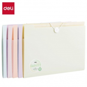 DELI Colorful irattartó A4, 8 rekeszes