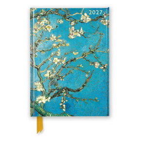 BSB határidőnapló, keményfedeles, mágnessel záródó (A5, heti+jegyzet) Almond Blossom 2027