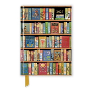 BSB határidőnapló, keményfedeles, mágnessel záródó (A6, heti), Bookshelves 2027