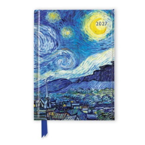 BSB határidőnapló, keményfedeles, mágnessel záródó (A6, heti), Starry Night 2027