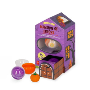 Legami radír szett, kísértetház alakú asztali tartóban, 5radír/szett HALLOWEEN, (6)