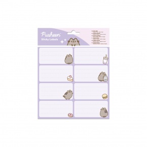 Grupo Erik csomagolt füzetcímke (16db), Pusheen Moments