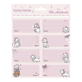 Grupo Erik csomagolt füzetcímke (16db), Disney the Aristocats Mariel