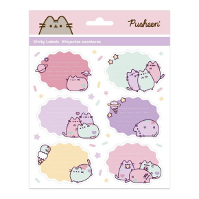 Grupo Erik prémium füzetcímke (12db), Pusheen