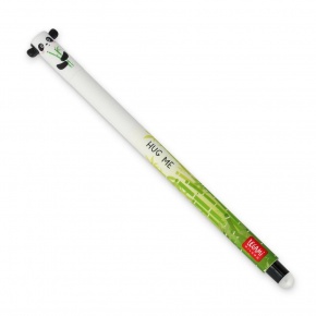 Legami zselés toll, radírozható, panda, fekete tintával STATIONERY