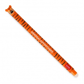 Legami zselés toll, radírozható, tigris, narancs tintával STATIONERY