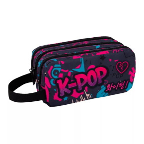 CoolPack Tolltartó háromrekeszes PRIMUS K-POP Dark