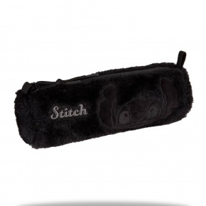 CoolPack Tolltartó egyrekeszes Tube Disney Stitch Fluffy plüss Black