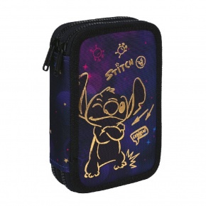 CoolPack Tolltartó töltött kétemeletes Cool Pack Jumper2 Disney GOLD Stitch