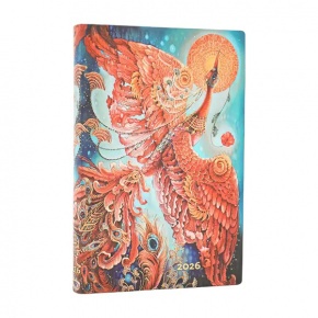 Paperblanks határidőnapló 2026, Firebird, Flexis, Mini, HOR
