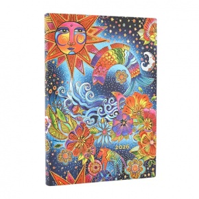 Paperblanks határidőnapló 2026, Celestial Magic Flexis, Midi, HOR