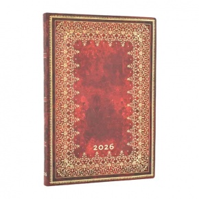 Paperblanks határidőnapló 2026, Foiled Flexis, Midi, HOR