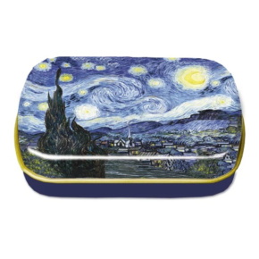 Fridolin Fémdoboz 6,3x1,8x5,2cm, Van Gogh: Csillagos éj