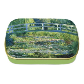 Fridolin Fémdoboz 6,3x1,8x5,2cm, Monet: Híd a tavirózsák fölött