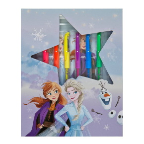 Scooli színező 6 db zselés tollal, Frozen (6)
