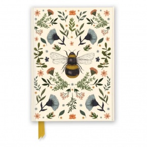 BSB notesz (A5, 176 oldal, vonalas) Jade Mosinksi Botanical Bee (6)