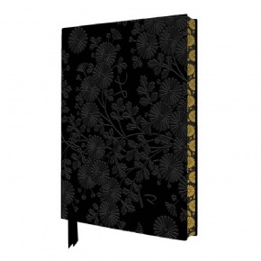 BSB notesz (A6, 176 oldal, pontozott, mintás gerinc) fekete, Uematsu Hobi (6)