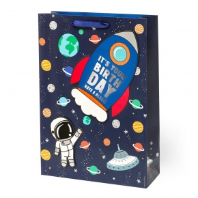 Legami ajándéktasak (XL 43x31x11,5 cm), űrhajós PARTY
