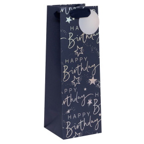 BSB italtasak (34x11x10 cm) sötétkék, Happy Birthday (6)