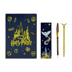 Scooli könyv alakú 5 részes ajándék szett, Harry Potter