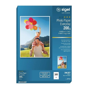 Sigel fotópapír A4, 200g, 1db