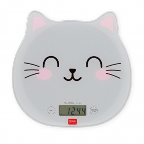 Legami konyhai digitális mérleg, cicás HOME