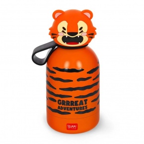 KSSB0004 Legami kulacs, gyerek, duplafalú rozsdamentes acél, 310 ml, tigris ON THE GO (5)