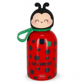 Legami kulacs, gyerek, duplafalú rozsdamentes acél, 310 ml, katica ON THE GO (6)