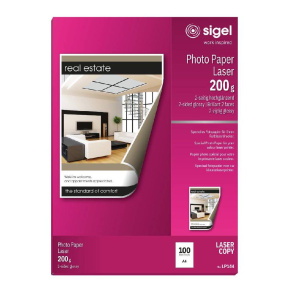 Sigel fotópapír A4, 200g, kétoldalas, 1db