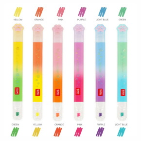 Legami szövegkiemelő készlet, pasztell és neon, 2 végű, cicás STATIONERY (6)