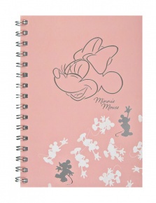 Scooli spirálos notesz (vonalas, A5), Minnie Mouse