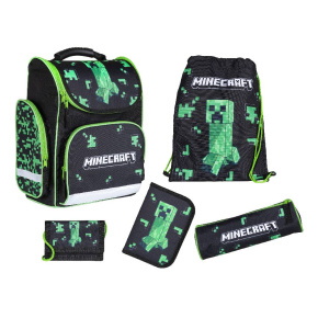 Scooli iskolatáska szett (5 részes), CLOU, Minecraft (6)