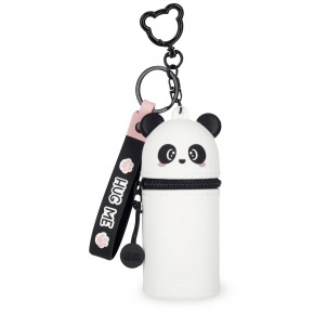 Legami kulcstartó, mini Kawaii tolltartóval, pandás