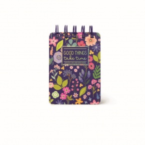 Legami mini jegyzettömb (7x10 cm, 220old, spirál) virágos STATIONERY