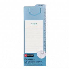 Miquelrius öntapadós von. jegyzettömb, könyvjelzővel, XL