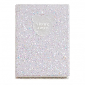 Miquelrius notesz, A6, 192 old. sima, csillogó, fehér