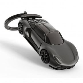 Metalmorphose kulcstartó, fekete sportautó