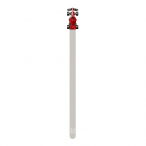 Metalmorphose fém könyvjelző, Forma-1 piros versenyautó