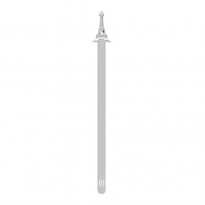 Metalmorphose fém könyvjelző, Eiffel torony