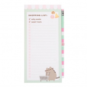 Grupo Erik mágneses jegyzettömb (10x21cm), Pusheen Foodie