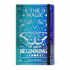 Legami notesz A5, 164old. 120g, vonalas, The Magic STATIONERY