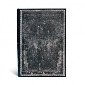 Paperblanks butikkönyv, midi, von. keményfedeles, Midnight Steel