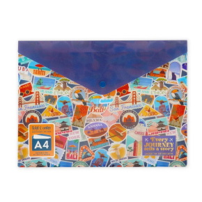 Legami irattasak patentos (A4 fekvő) Travel stickers STATIONERY